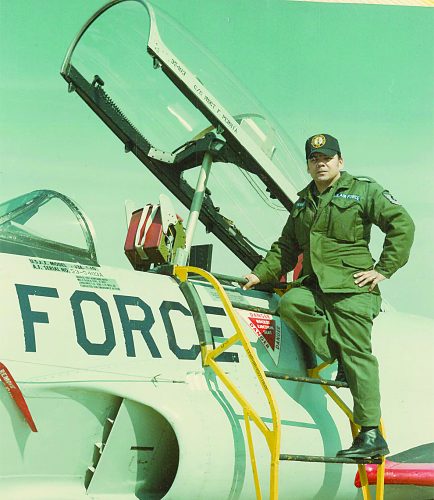 Pernia served 37 years in the Air Force, National Guard